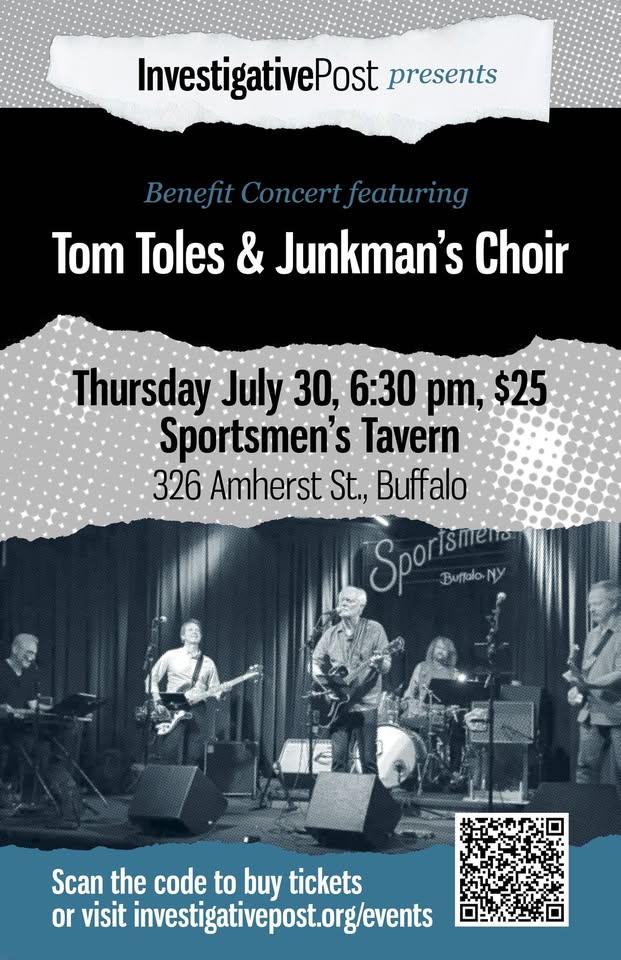 Tom Toles & Junkman’s Choir benefiting Investigative Post
