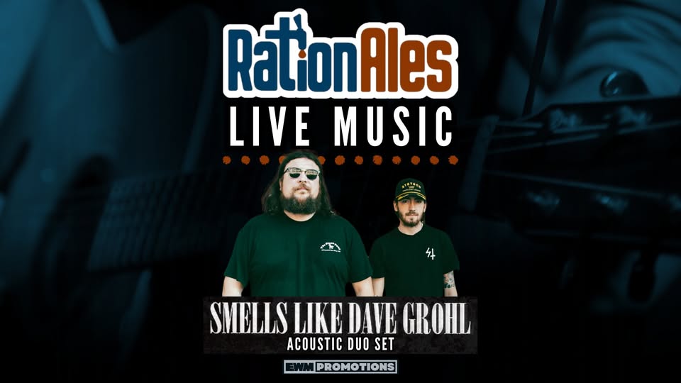 SMELLS LIKE DAVE GROHL Acoustic Duo LIVE at RationAles!