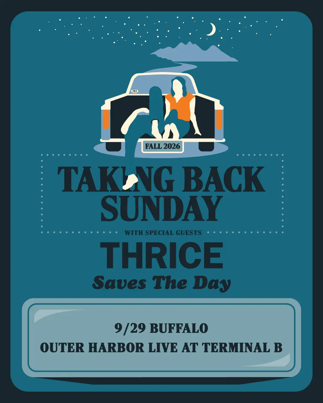TAKING BACK SUNDAY TakingBackSunday.com event image