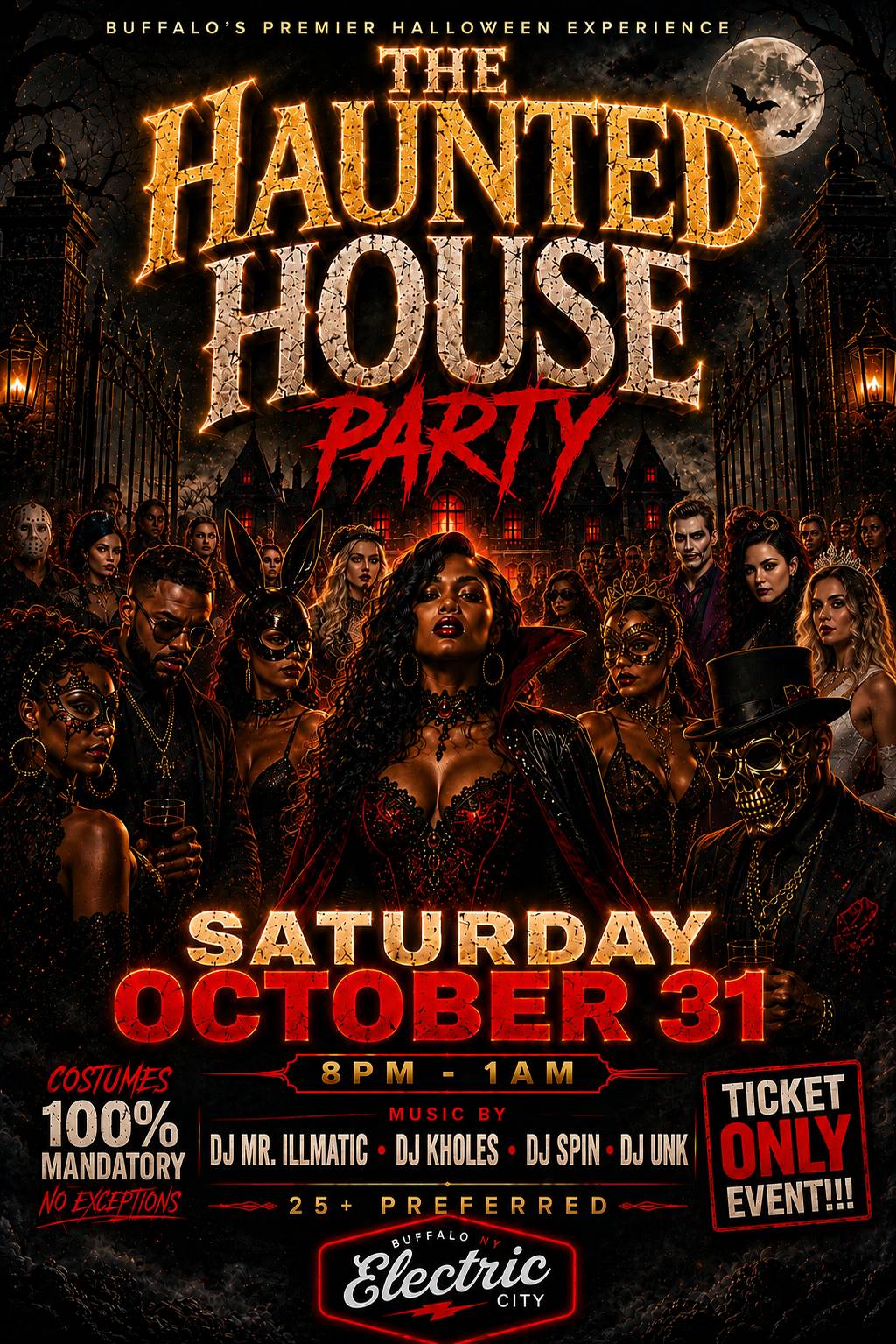 The Haunted House Party event image