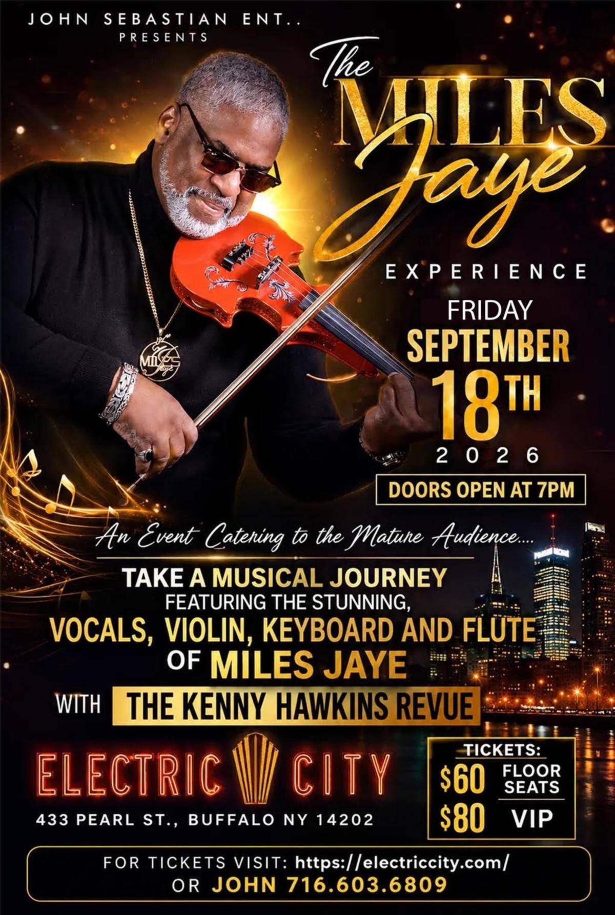 The Miles Jaye Experience event image