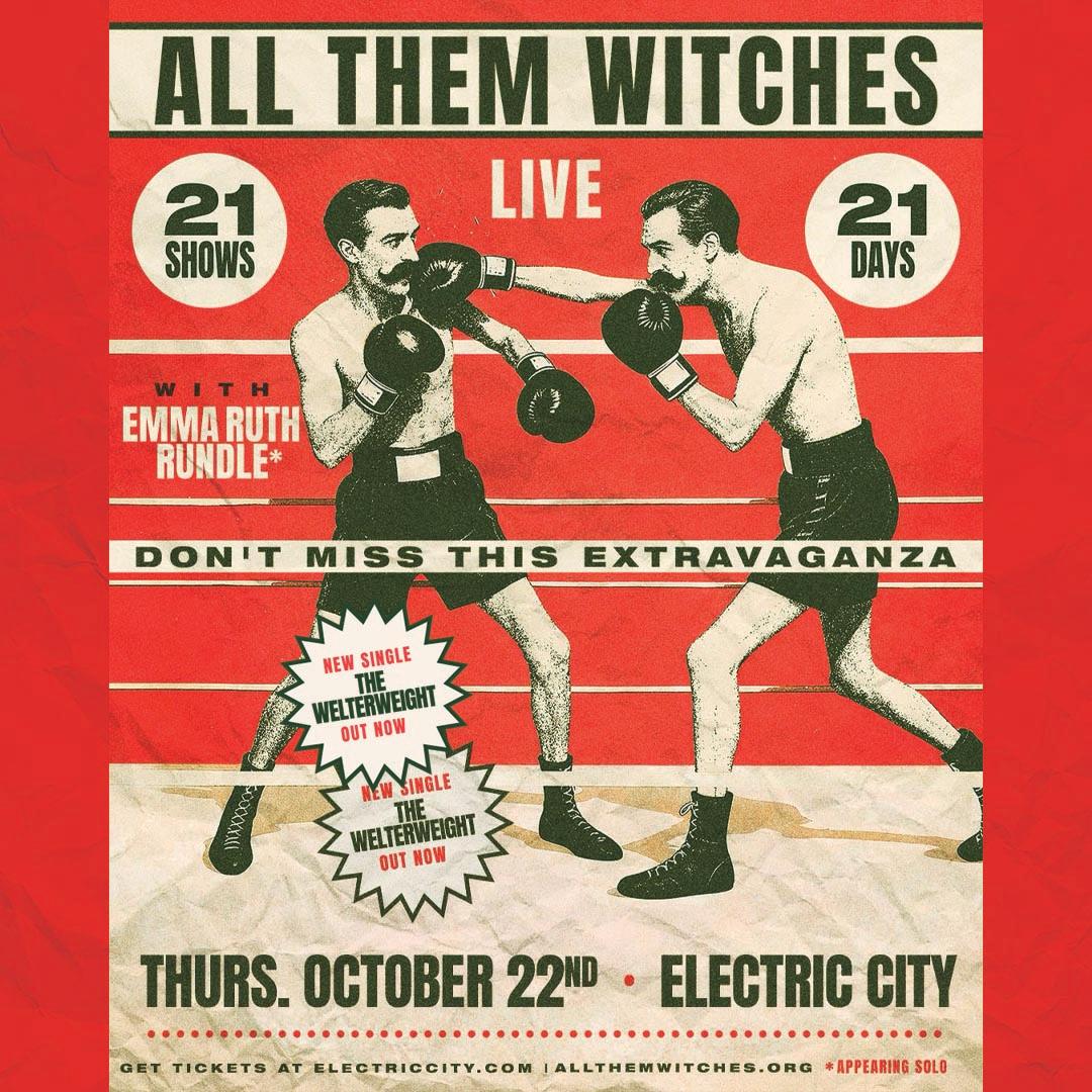 All Them Witches: 21 Shows / 21 Days event image