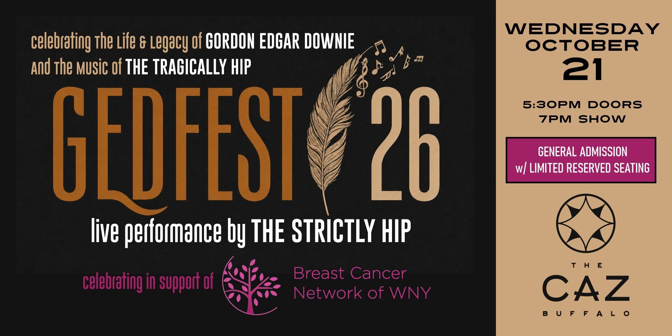 GED FEST 26 w/ The Strictly Hip event image