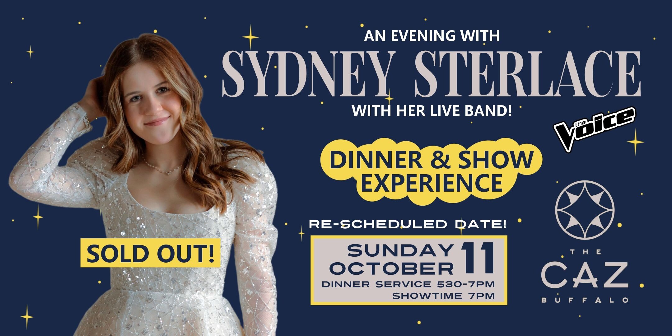 Sydney Sterlace - Dinner & Show Experience event image