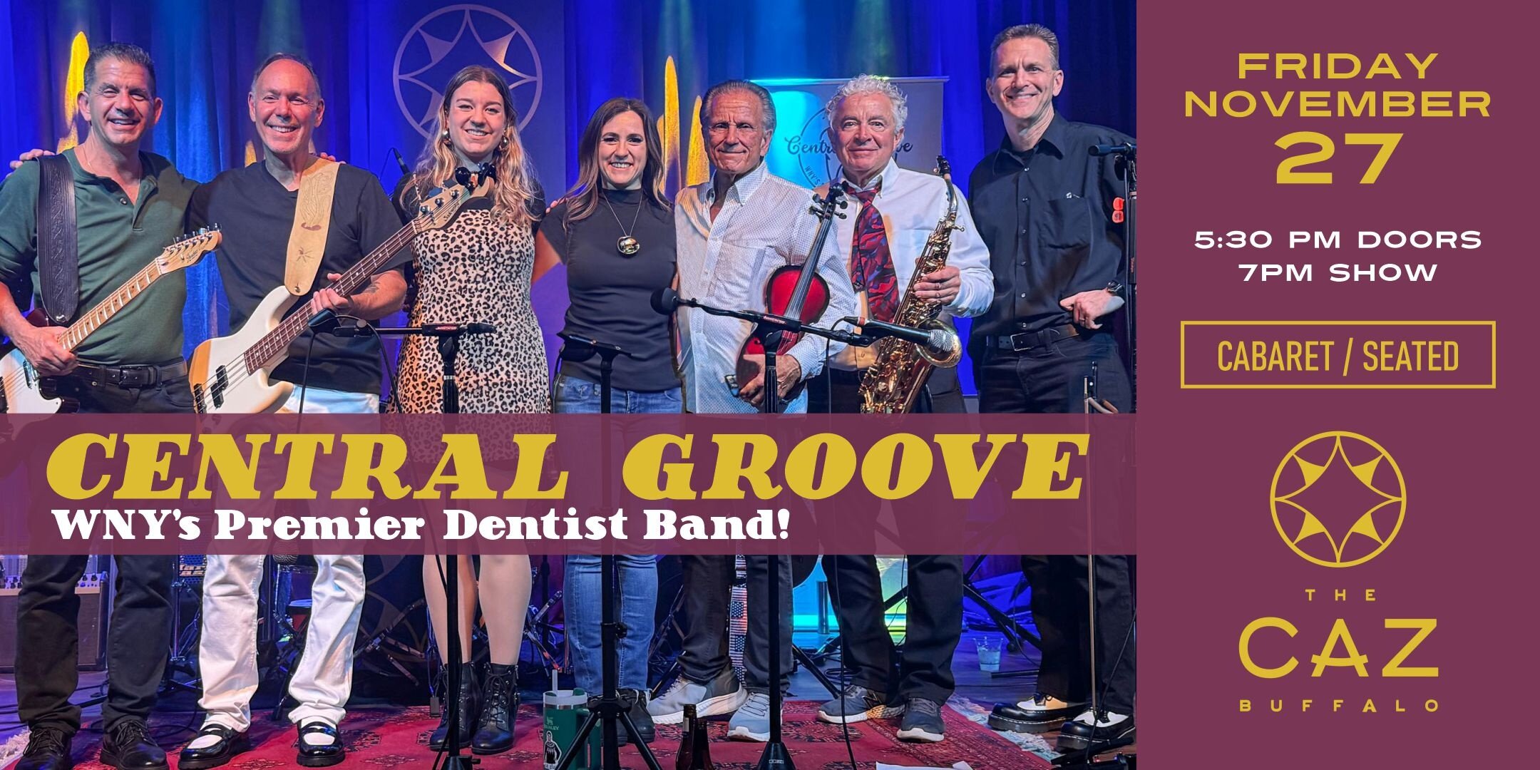 Central Groove - WNY's Premier Dentist Band event image
