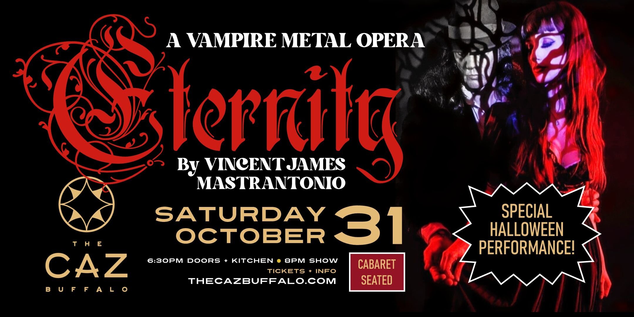ETERNITY: A Vampire Metal Opera by Vincent James Mastrantonio event image