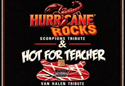 Hot For Teacher Van Halen Tribute & Hurricane Rocks Scorpions Tribute – The Cave event image