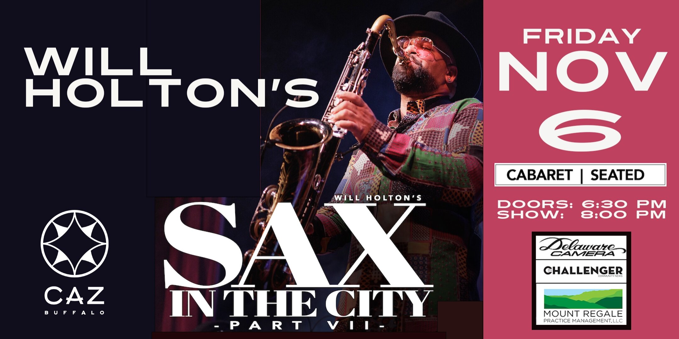 Sax In The City Part 7 Will Holton event image