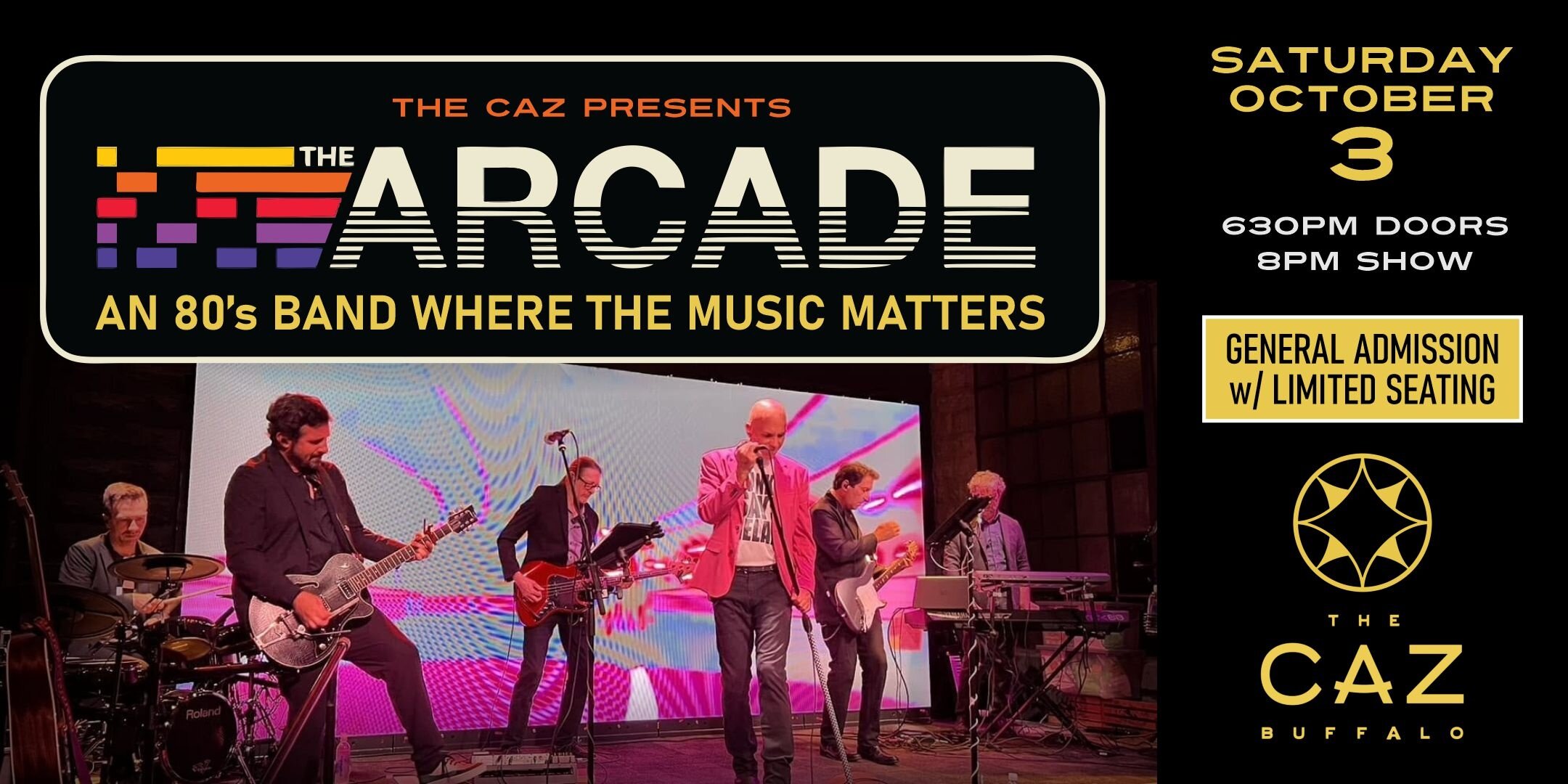 THE ARCADE - Live Music Tribute to The 80s event image