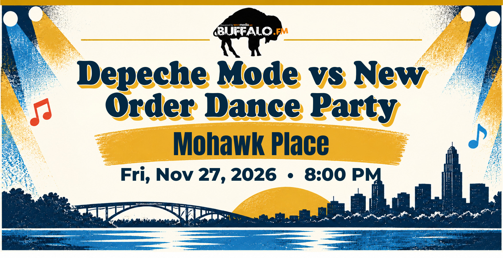 Depeche Mode vs New Order Dance Party at Mohawk Place, Fri, Nov 27, 2026, 8:00 PM