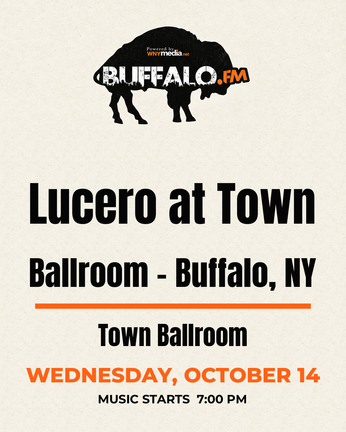 Lucero at Town Ballroom - Buffalo, NY at Town Ballroom, Wednesday, October 14, 7:00 PM