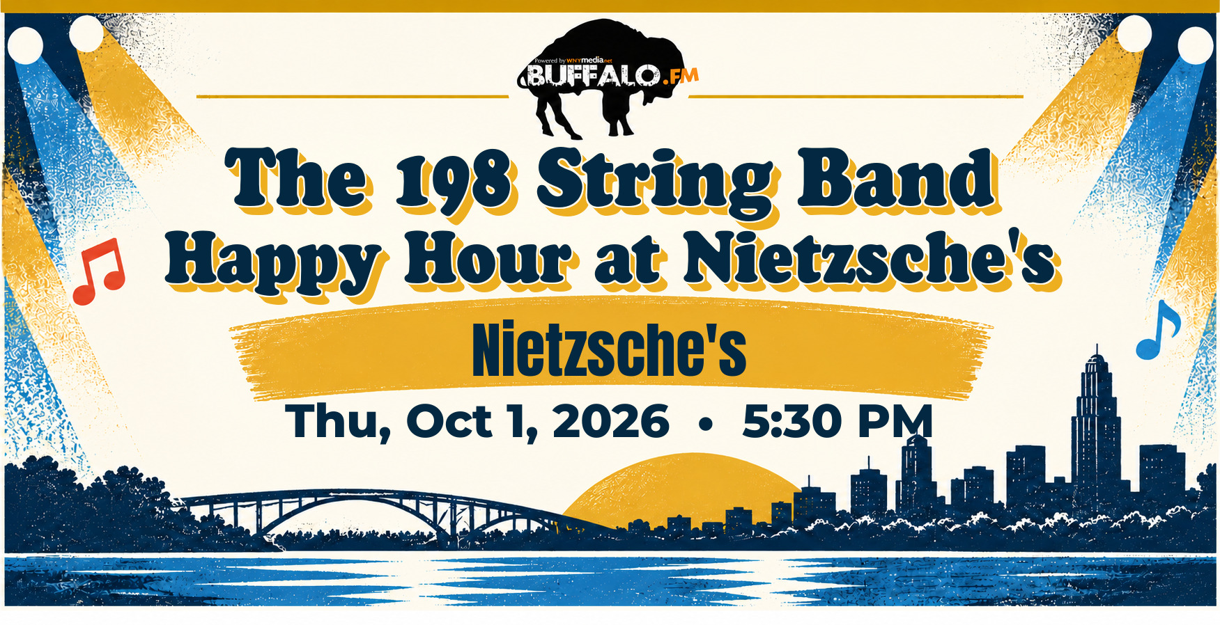 The 198 String Band Happy Hour at Nietzsche's at Nietzsche's, Thu, Oct 1, 2026, 5:30 PM