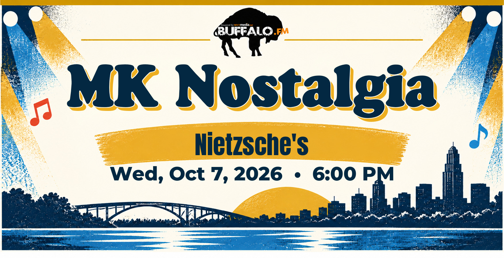 MK Nostalgia at Nietzsche's, Wed, Oct 7, 2026, 6:00 PM