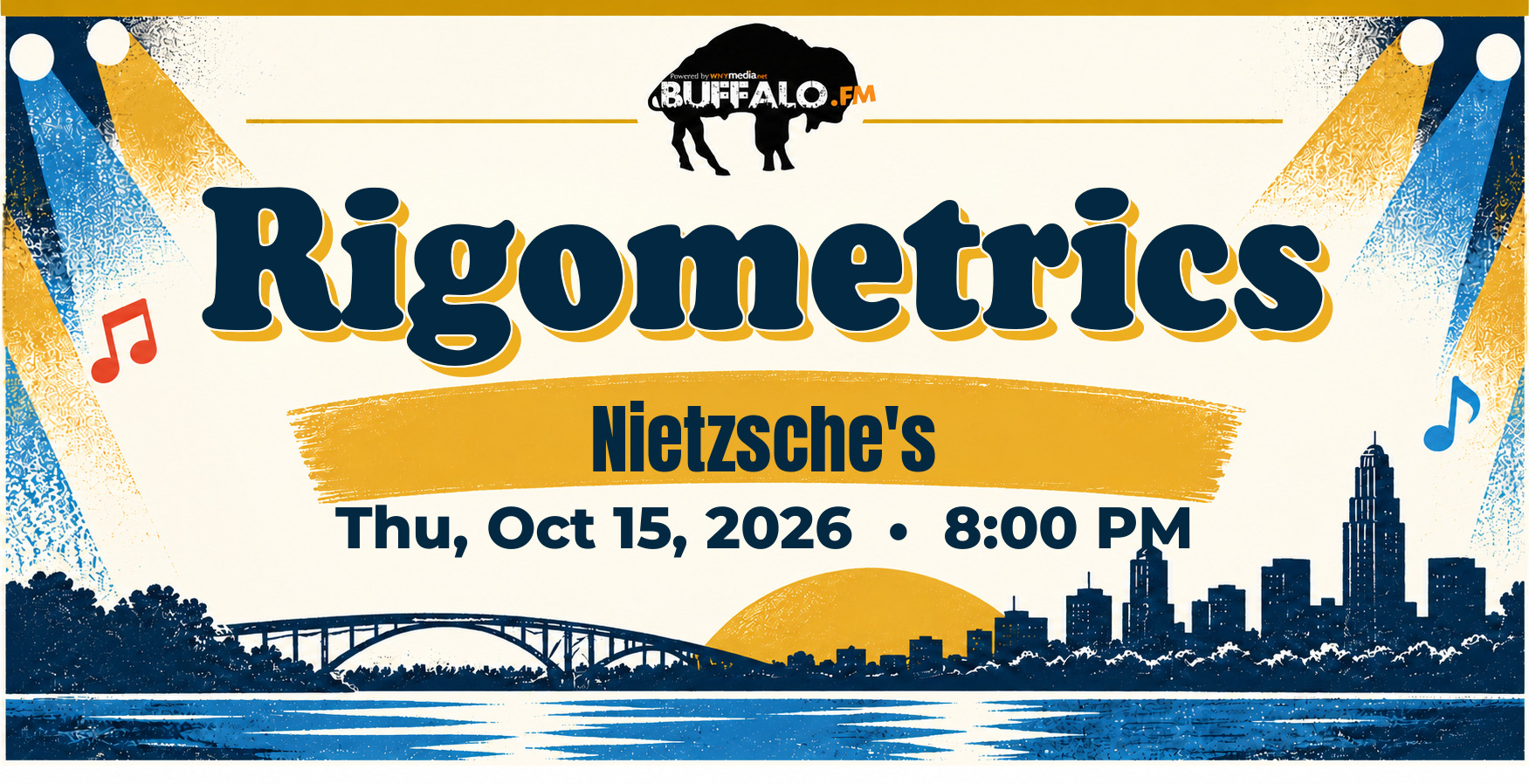 Rigometrics at Nietzsche's, Thu, Oct 15, 2026, 8:00 PM