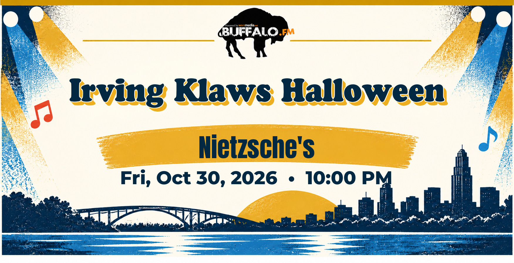 Irving Klaws Halloween at Nietzsche's, Fri, Oct 30, 2026, 10:00 PM