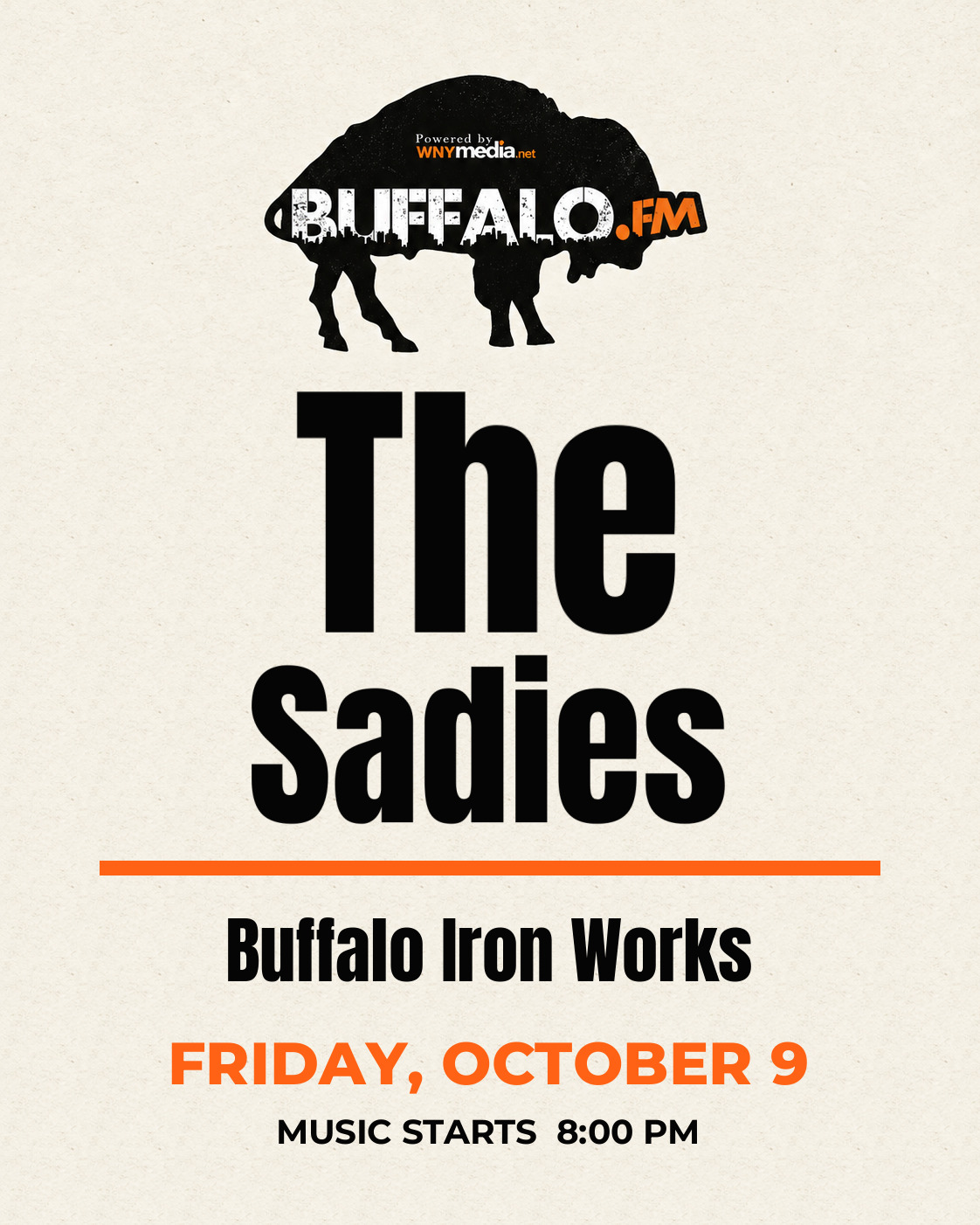 The Sadies at Buffalo Iron Works, Friday, October 9, 8:00 PM