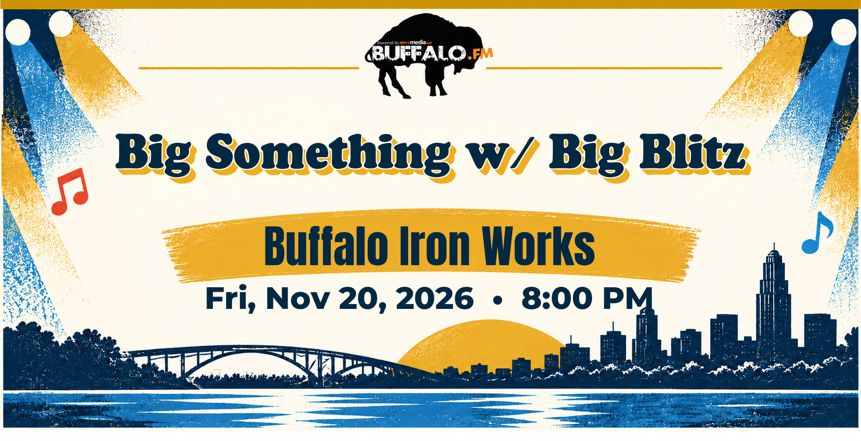 Big Something w/ Big Blitz at Buffalo Iron Works, Fri, Nov 20, 2026, 8:00 PM