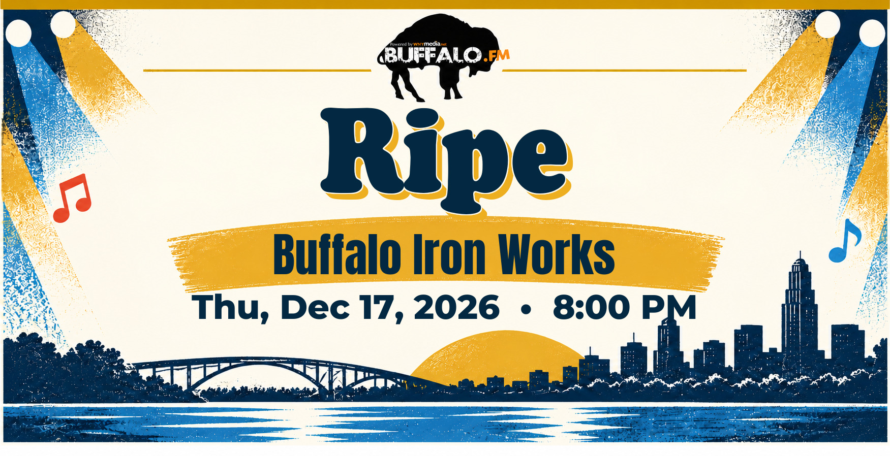 Ripe at Buffalo Iron Works, Thu, Dec 17, 2026, 8:00 PM