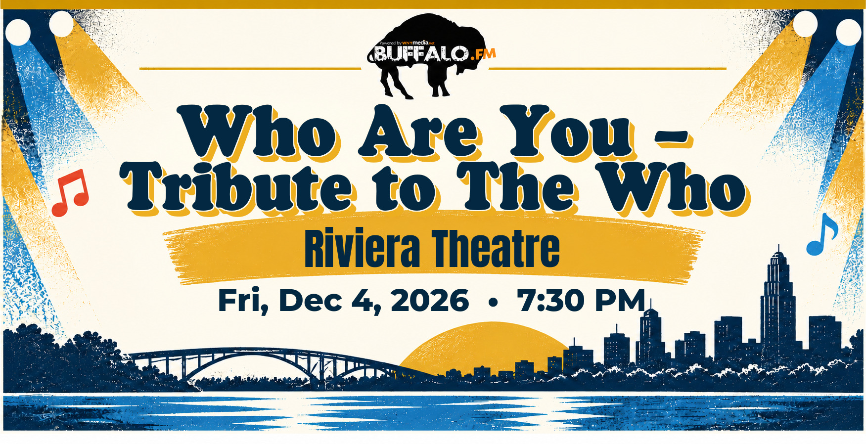 Who Are You – Tribute to The Who at Riviera Theatre, Fri, Dec 4, 2026, 7:30 PM