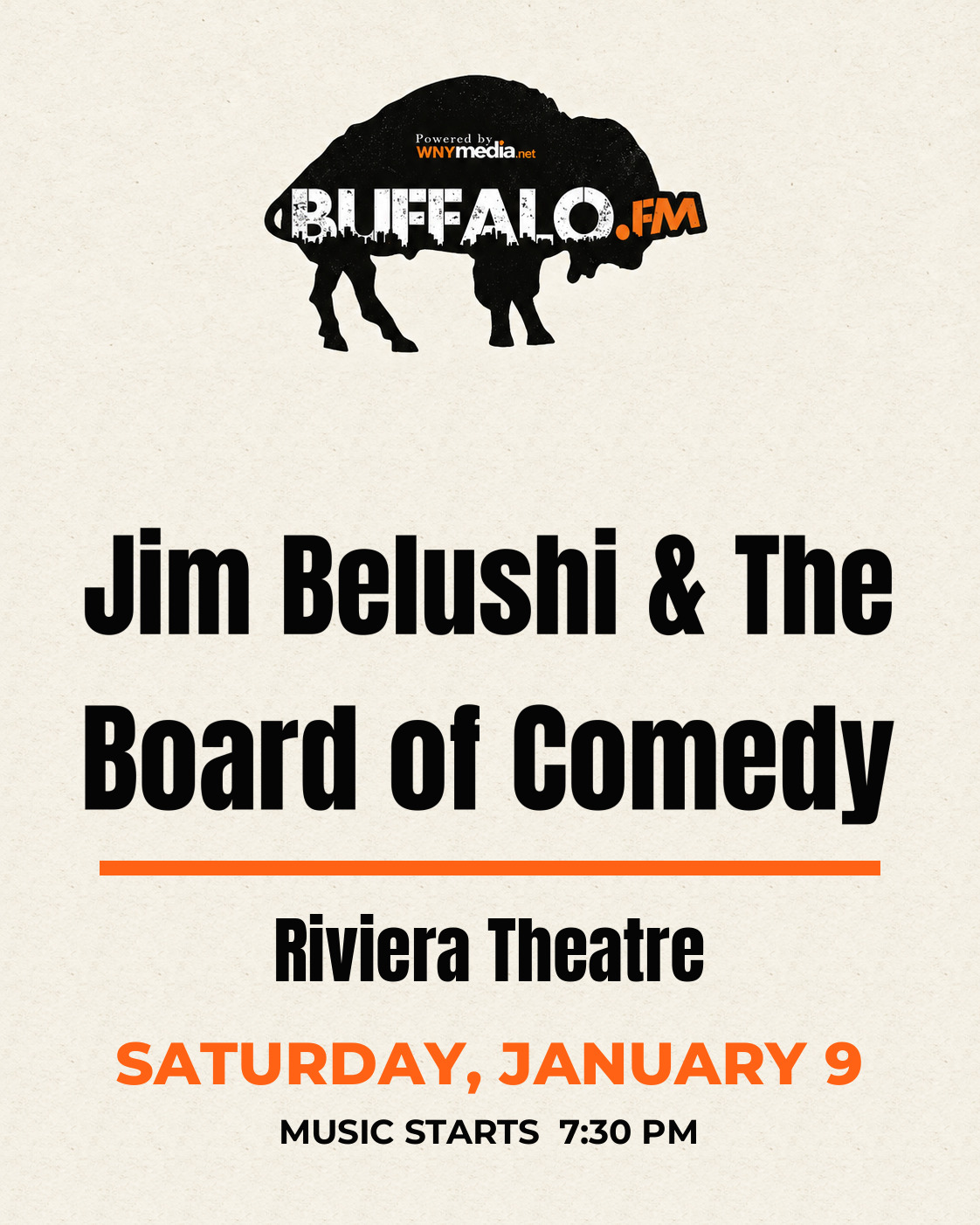 Jim Belushi & The Board of Comedy at Riviera Theatre, Saturday, January 9, 7:30 PM
