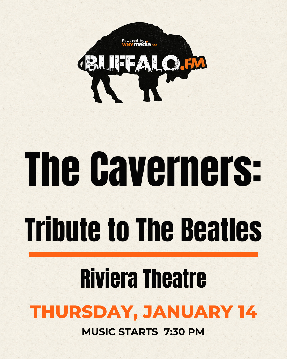 The Caverners: Tribute to The Beatles at Riviera Theatre, Thursday, January 14, 7:30 PM