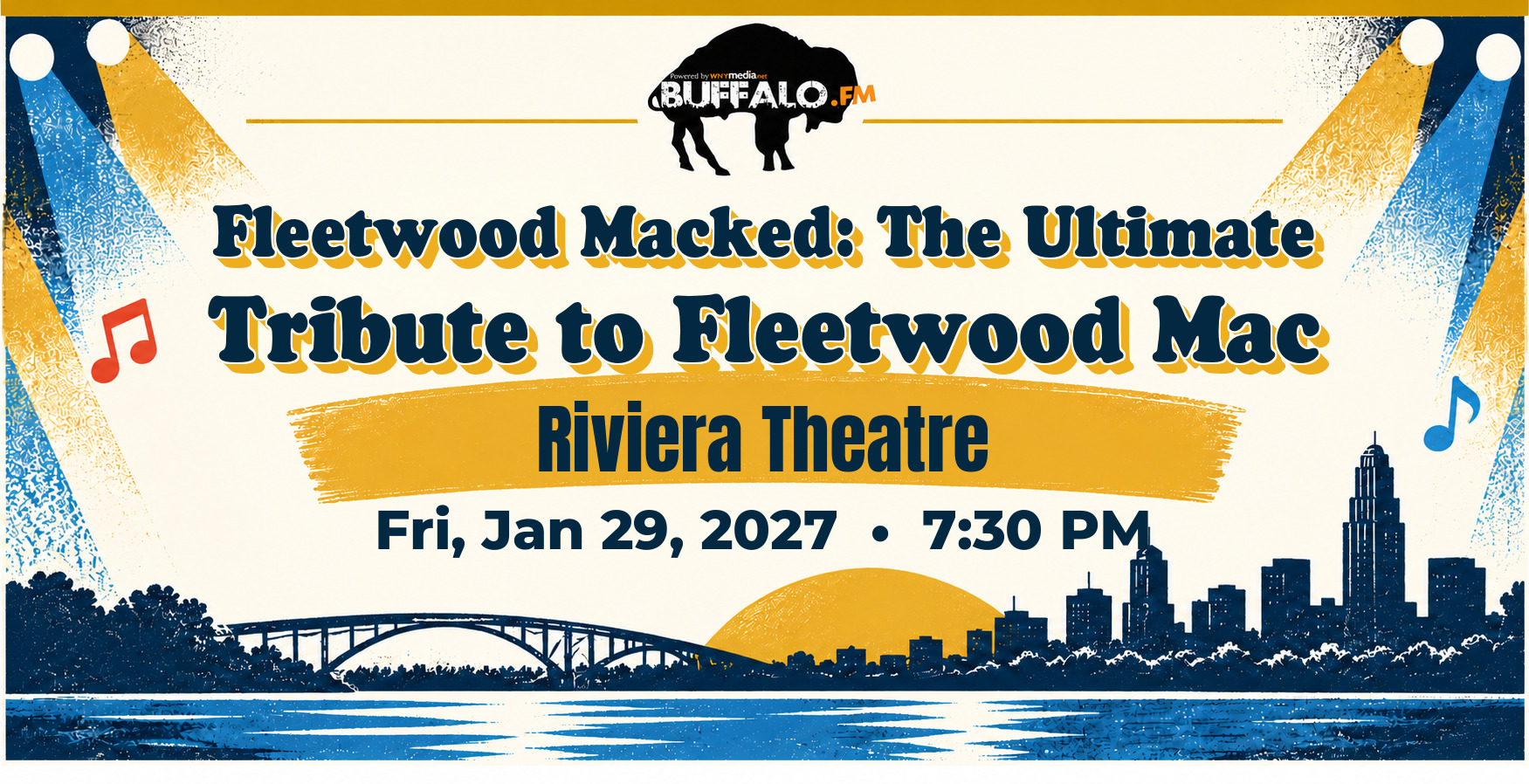 Fleetwood Macked: The Ultimate Tribute to Fleetwood Mac at Riviera Theatre, Fri, Jan 29, 2027, 7:30 PM