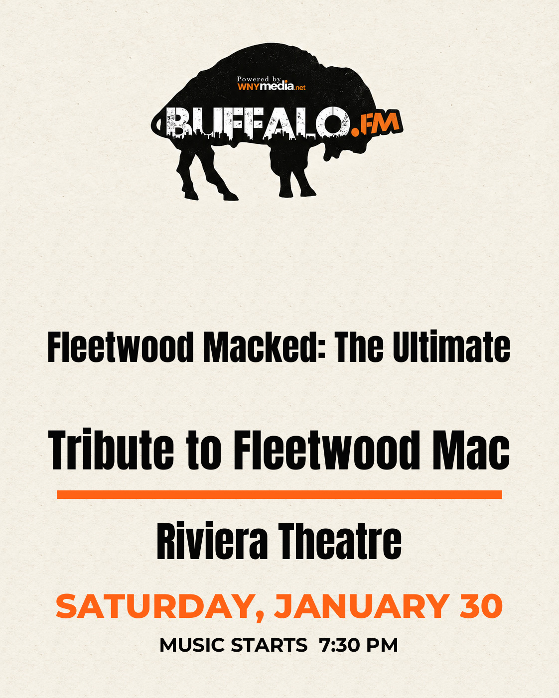 Fleetwood Macked: The Ultimate Tribute to Fleetwood Mac at Riviera Theatre, Saturday, January 30, 7:30 PM