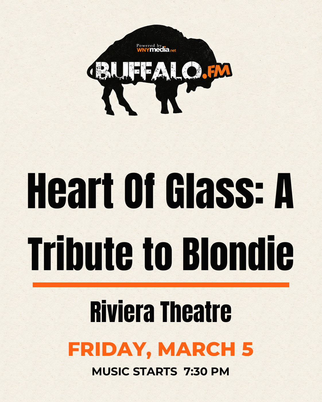 Heart Of Glass: A Tribute to Blondie at Riviera Theatre, Friday, March 5, 7:30 PM