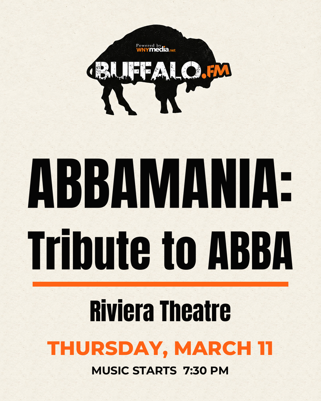 ABBAMANIA: Tribute to ABBA at Riviera Theatre, Thursday, March 11, 7:30 PM