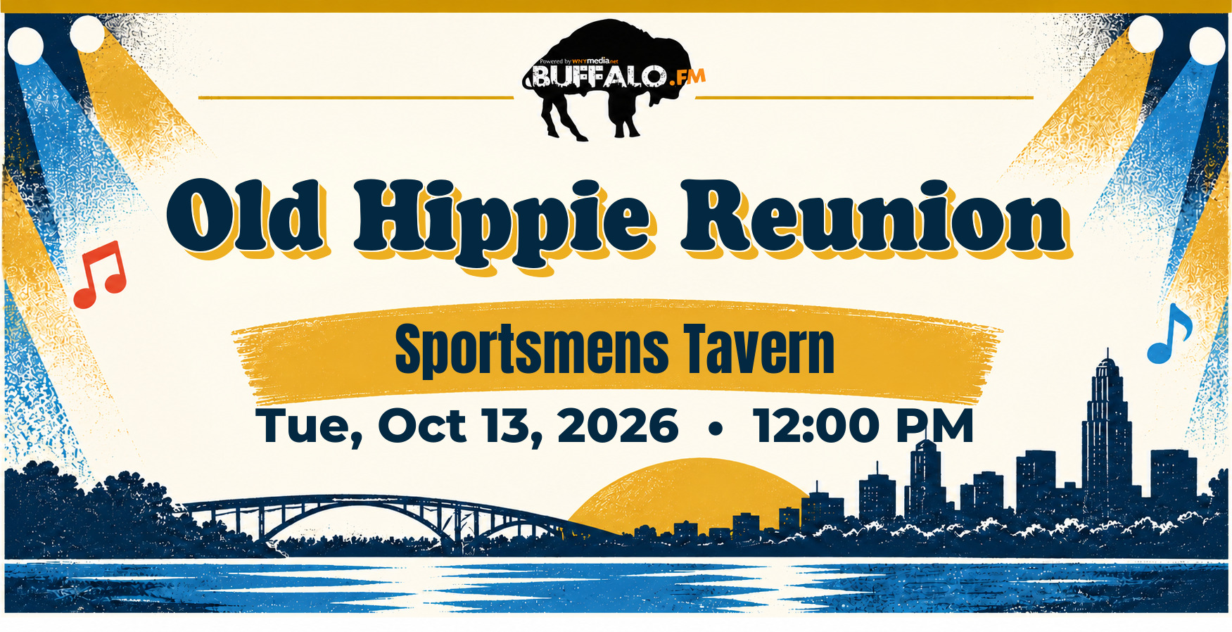 Old Hippie Reunion at Sportsmens Tavern, Tue, Oct 13, 2026, 12:00 PM