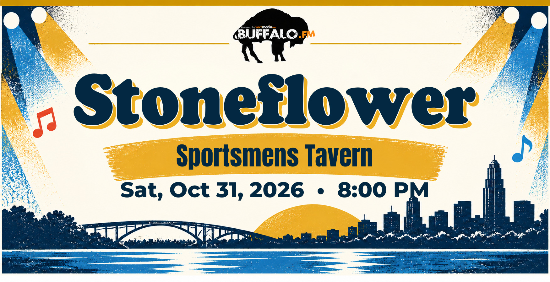 Stoneflower at Sportsmens Tavern, Sat, Oct 31, 2026, 8:00 PM