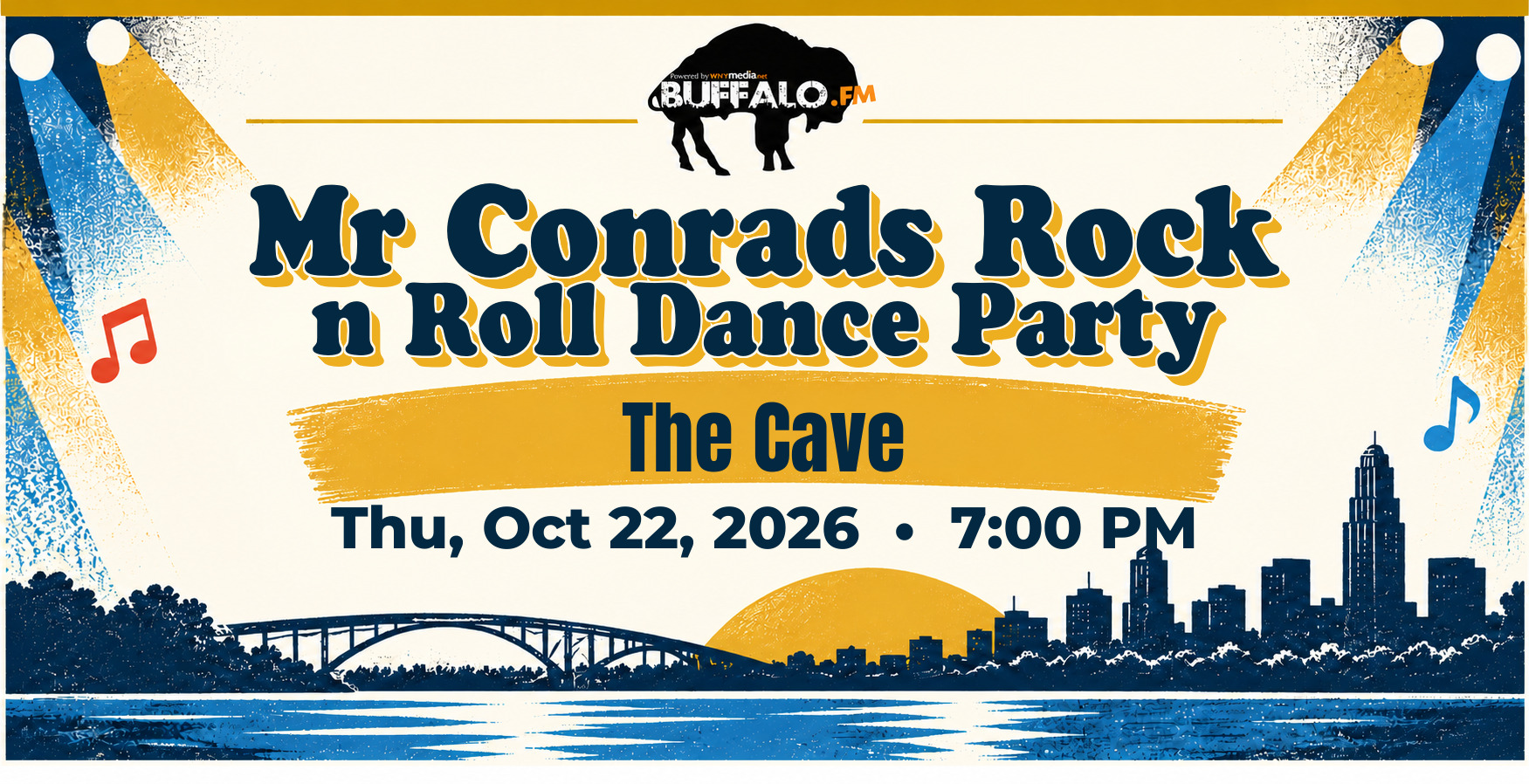 Mr Conrads Rock n Roll Dance Party at The Cave, Thu, Oct 22, 2026, 7:00 PM