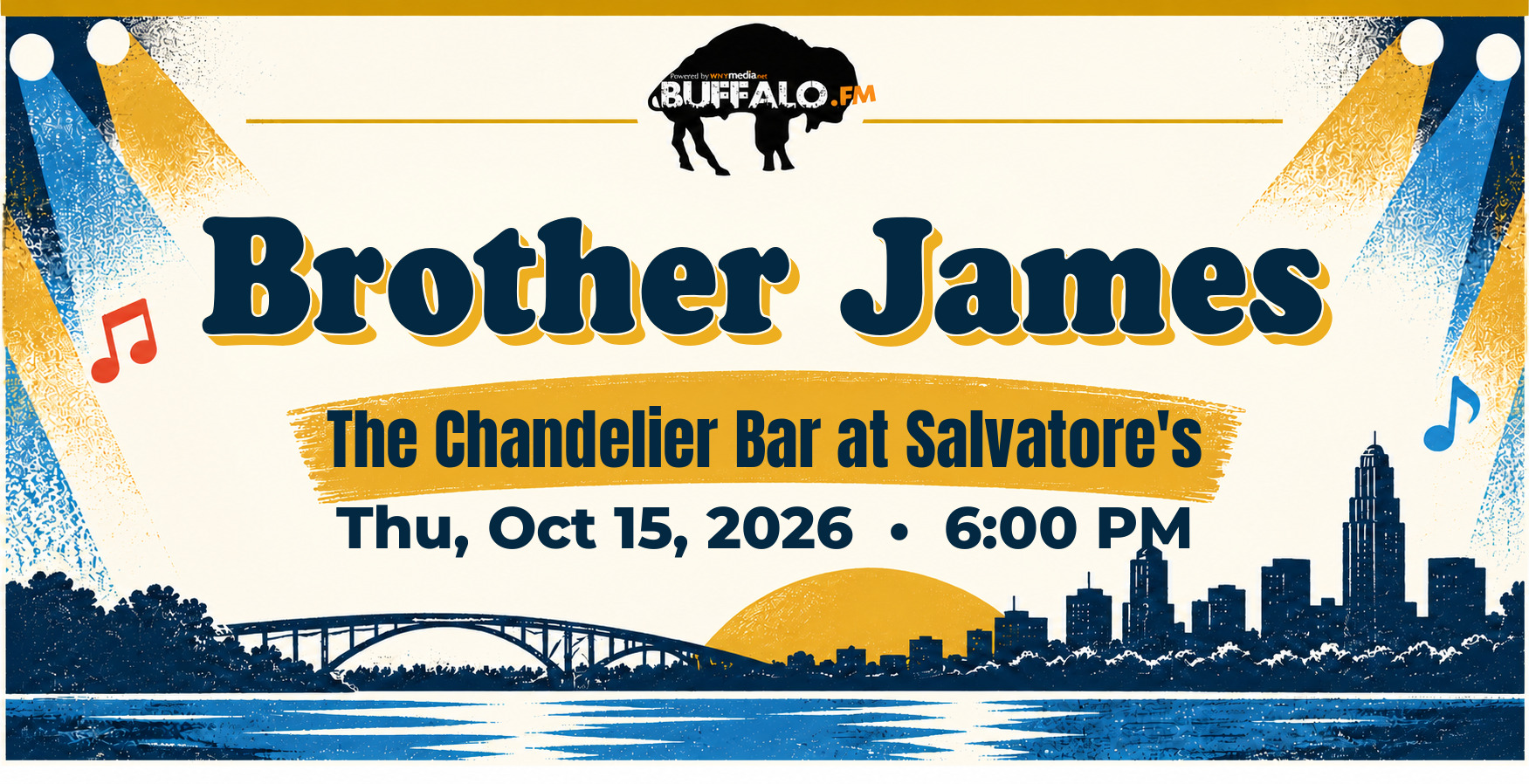 Brother James at The Chandelier Bar at Salvatore's, Thu, Oct 15, 2026, 6:00 PM
