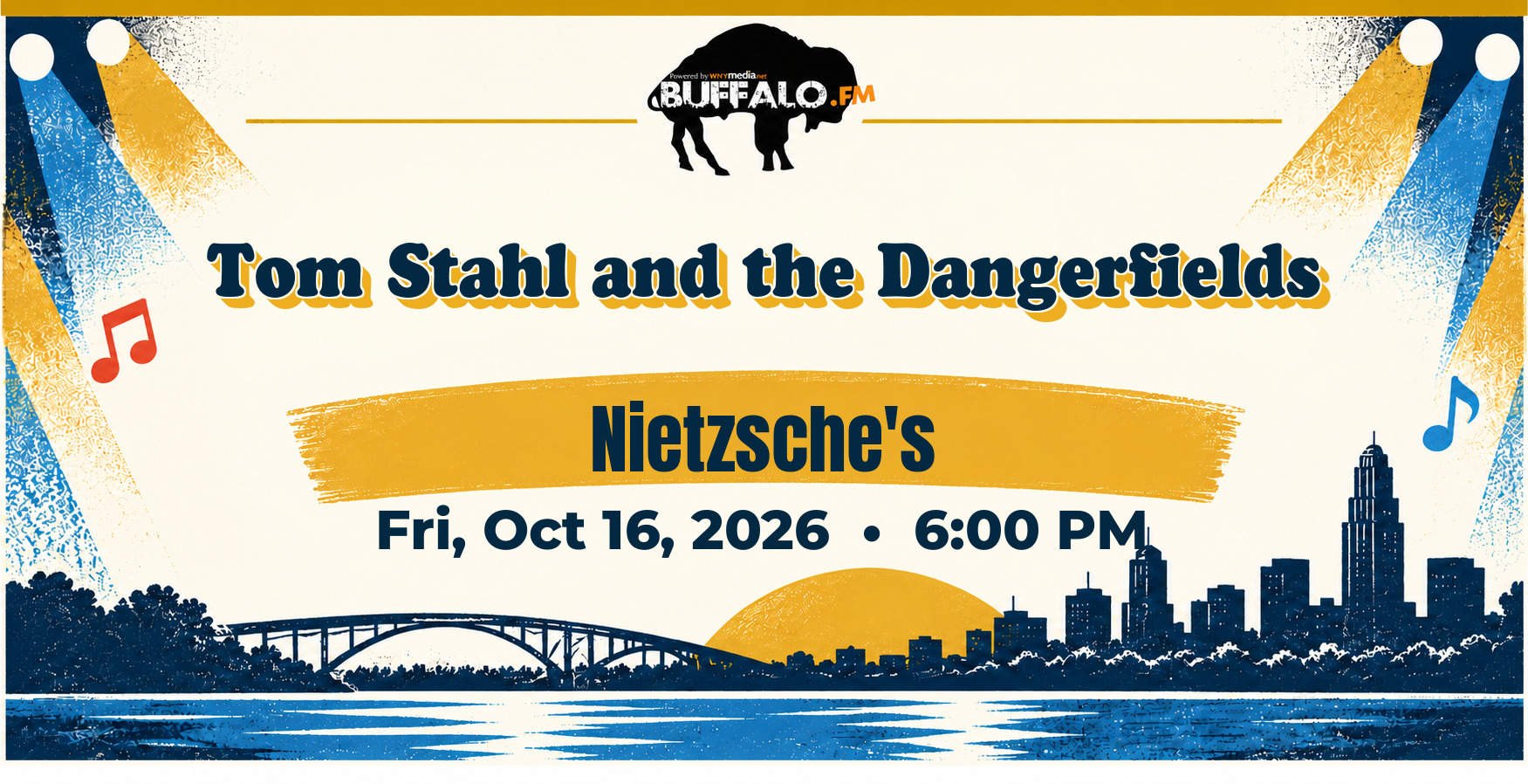 Tom Stahl and the Dangerfields at Nietzsche's, Fri, Oct 16, 2026, 6:00 PM