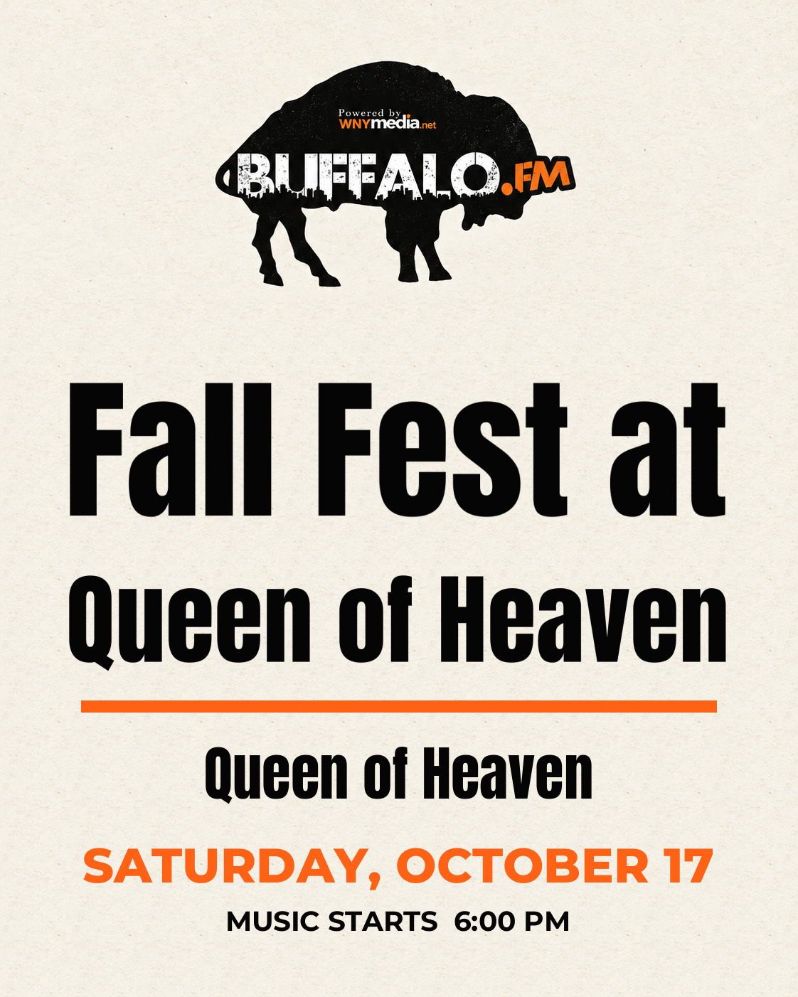 Fall Fest at Queen of Heaven at Queen of Heaven, Saturday, October 17, 6:00 PM