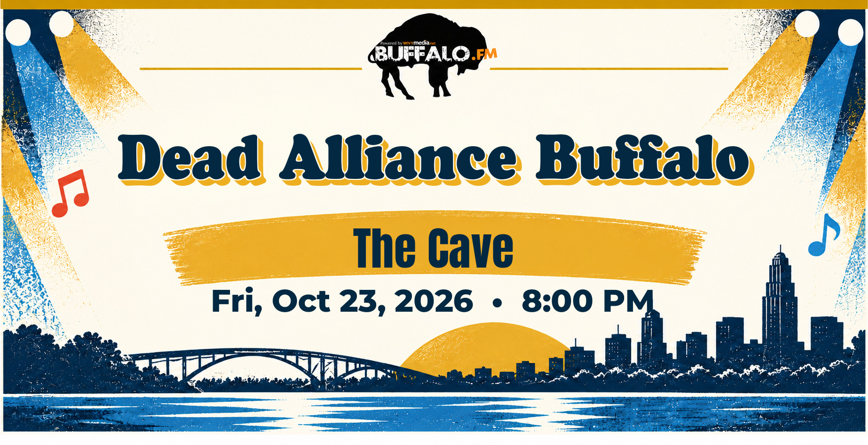 Dead Alliance Buffalo at The Cave, Fri, Oct 23, 2026, 8:00 PM