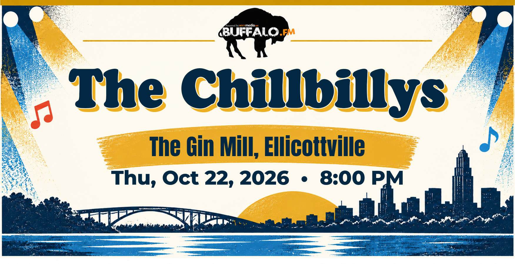 The Chillbillys at The Gin Mill, Ellicottville, Thu, Oct 22, 2026, 8:00 PM