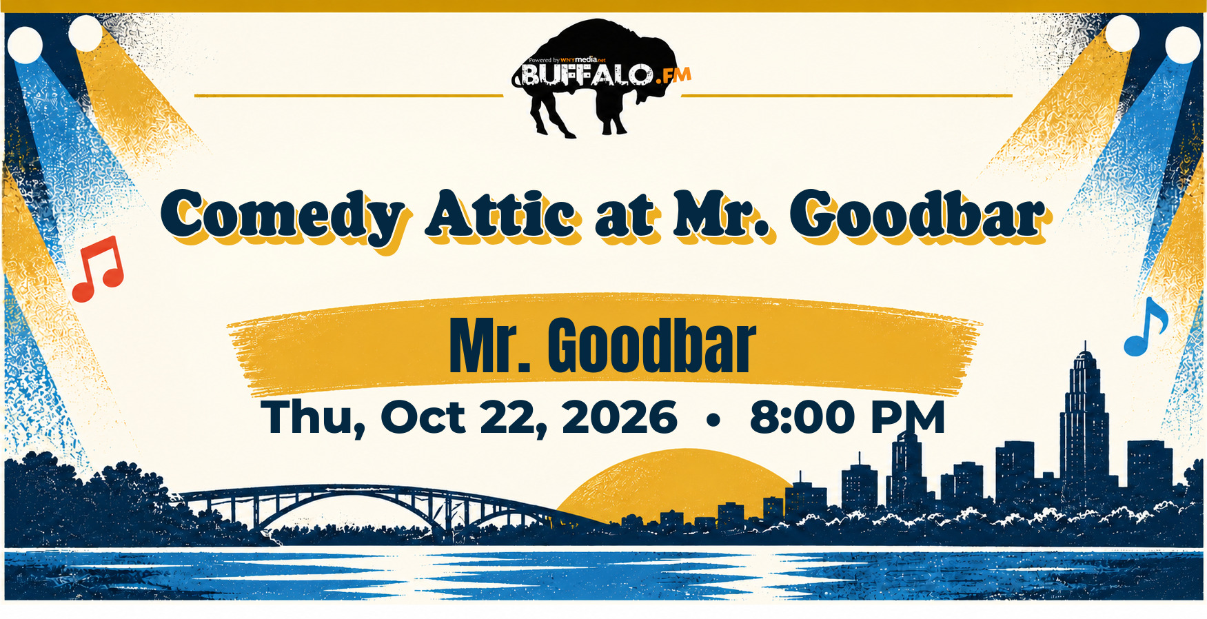 Comedy Attic at Mr. Goodbar at Mr. Goodbar, Thu, Oct 22, 2026, 8:00 PM