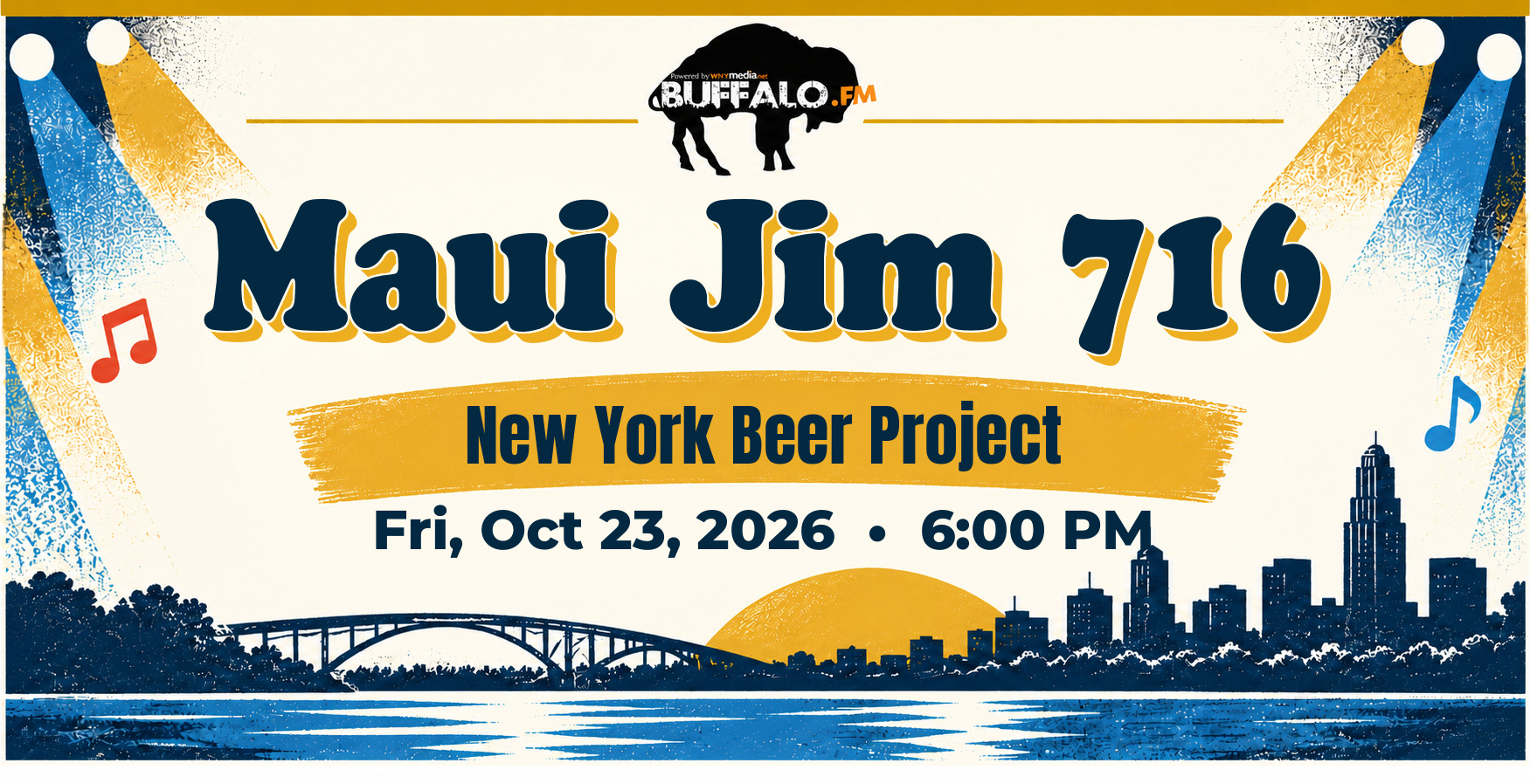 Maui Jim 716 at New York Beer Project, Fri, Oct 23, 2026, 6:00 PM