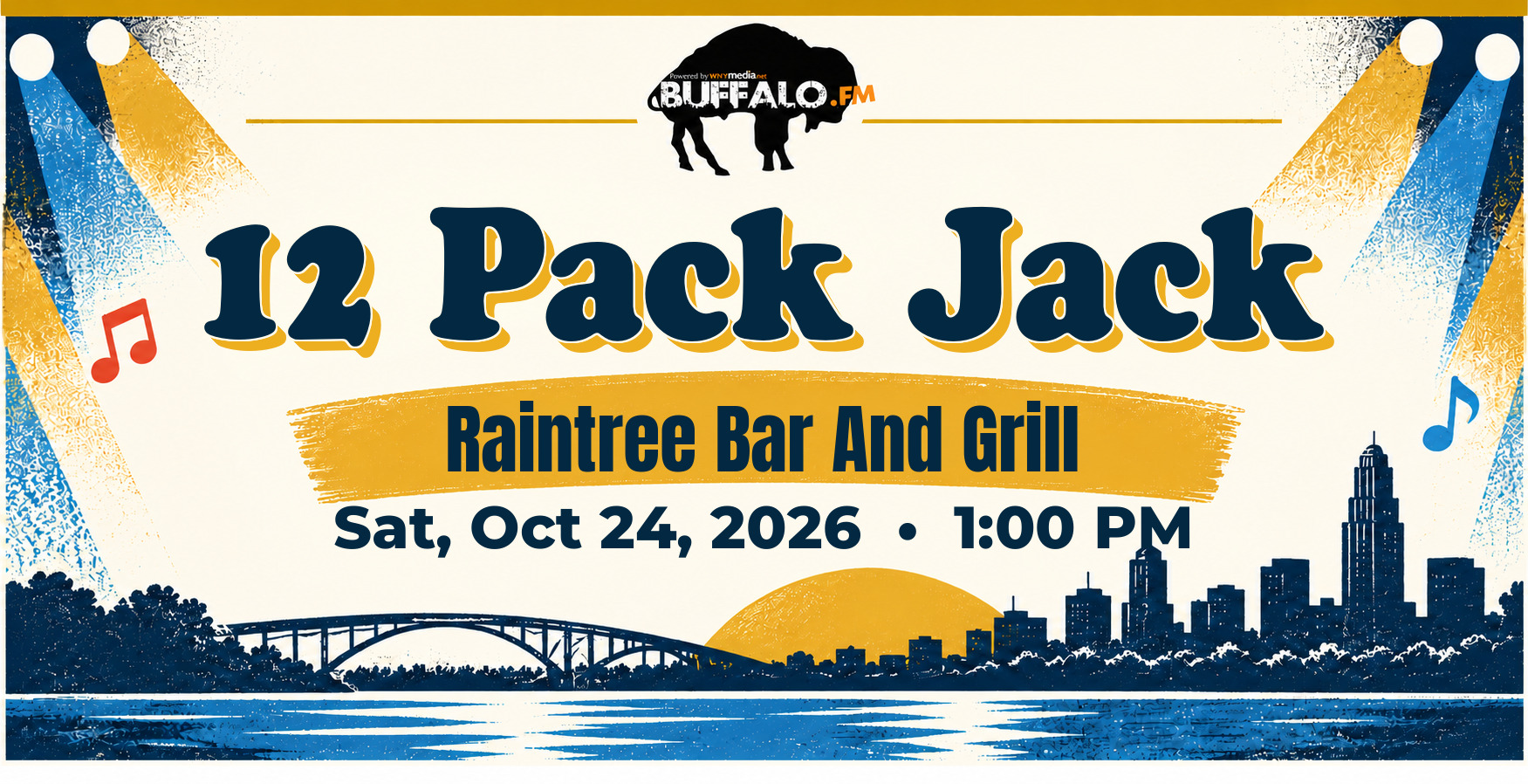 12 Pack Jack at Raintree Bar And Grill, Sat, Oct 24, 2026, 1:00 PM