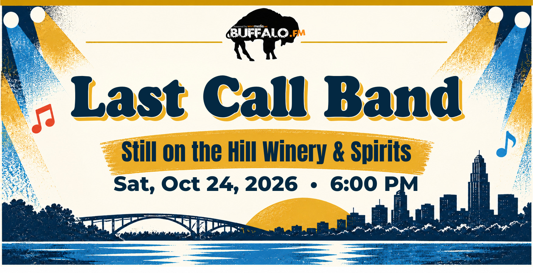 Last Call Band at Still on the Hill Winery & Spirits, Sat, Oct 24, 2026, 6:00 PM