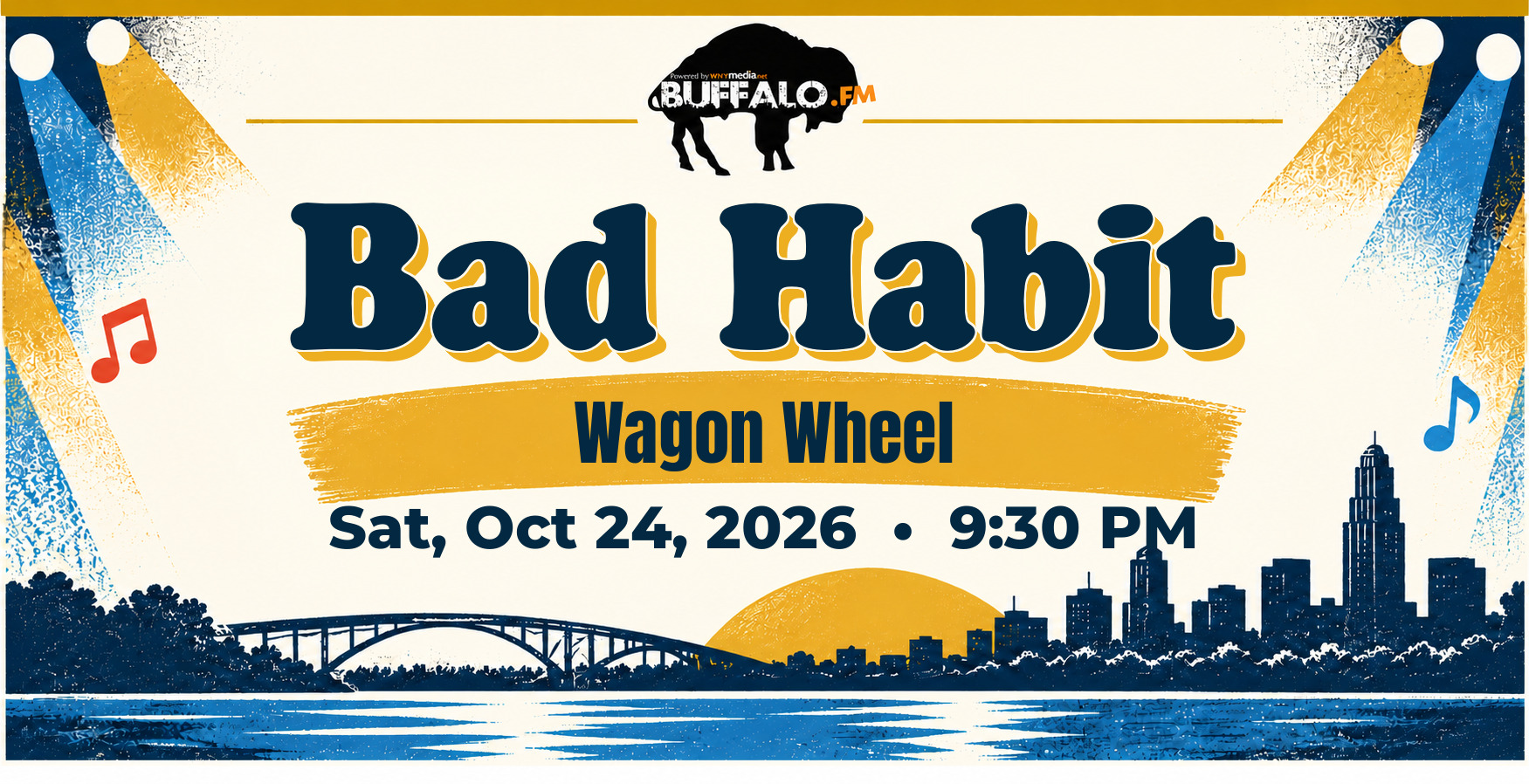 Bad Habit at Wagon Wheel, Sat, Oct 24, 2026, 9:30 PM