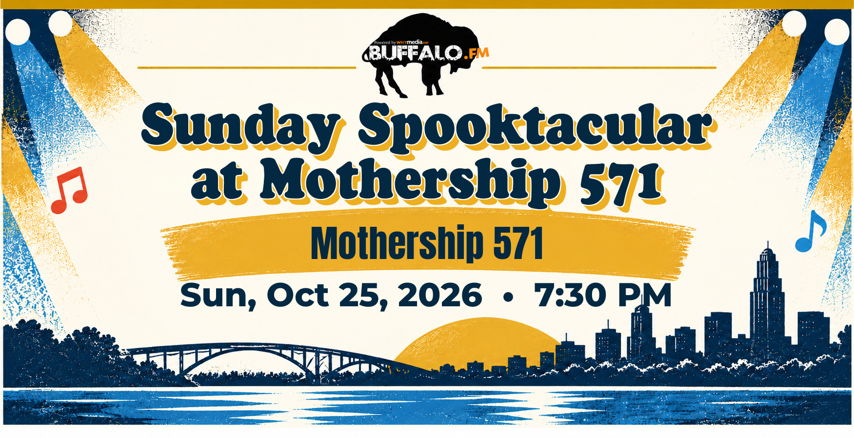 Sunday Spooktacular at Mothership 571 at Mothership 571, Sun, Oct 25, 2026, 7:30 PM