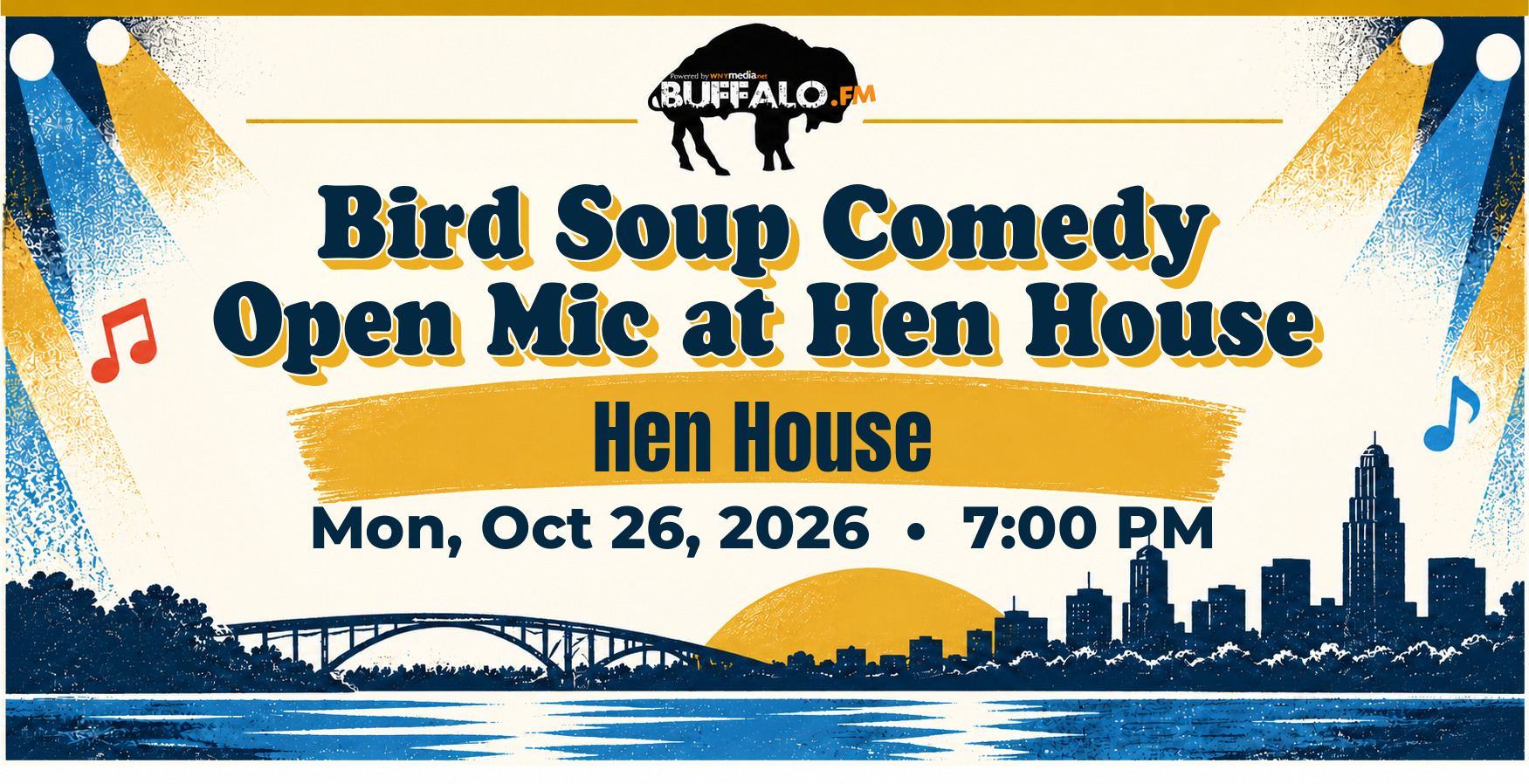 Bird Soup Comedy Open Mic at Hen House at Hen House, Mon, Oct 26, 2026, 7:00 PM