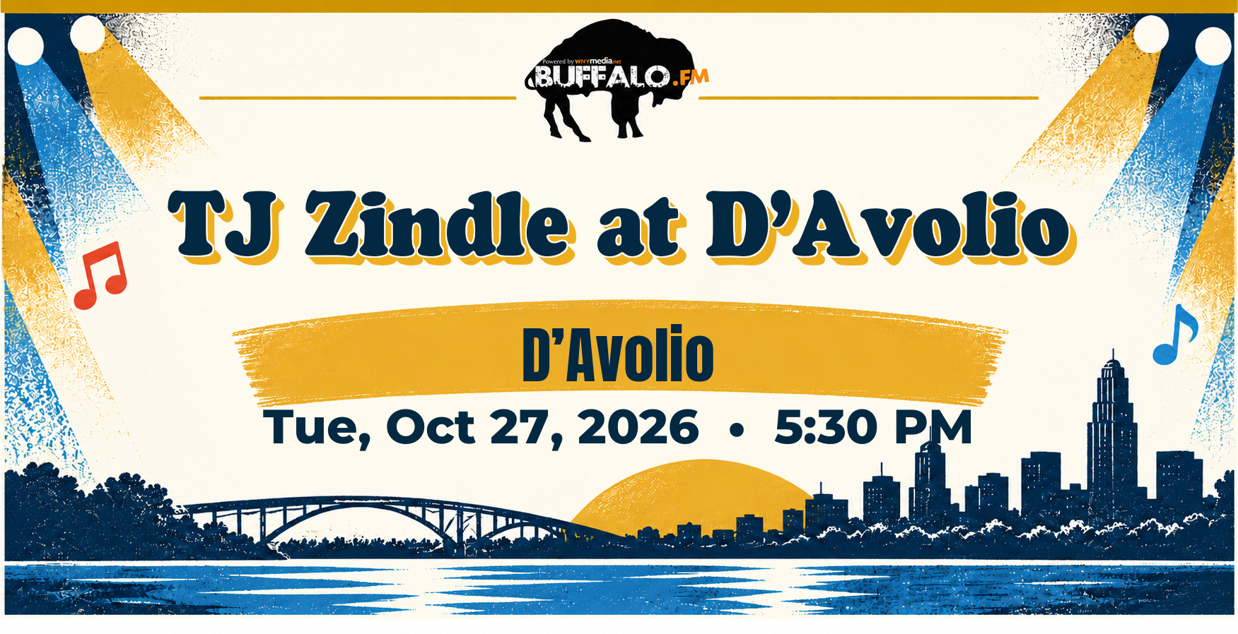 TJ Zindle at D’Avolio at D’Avolio, Tue, Oct 27, 2026, 5:30 PM
