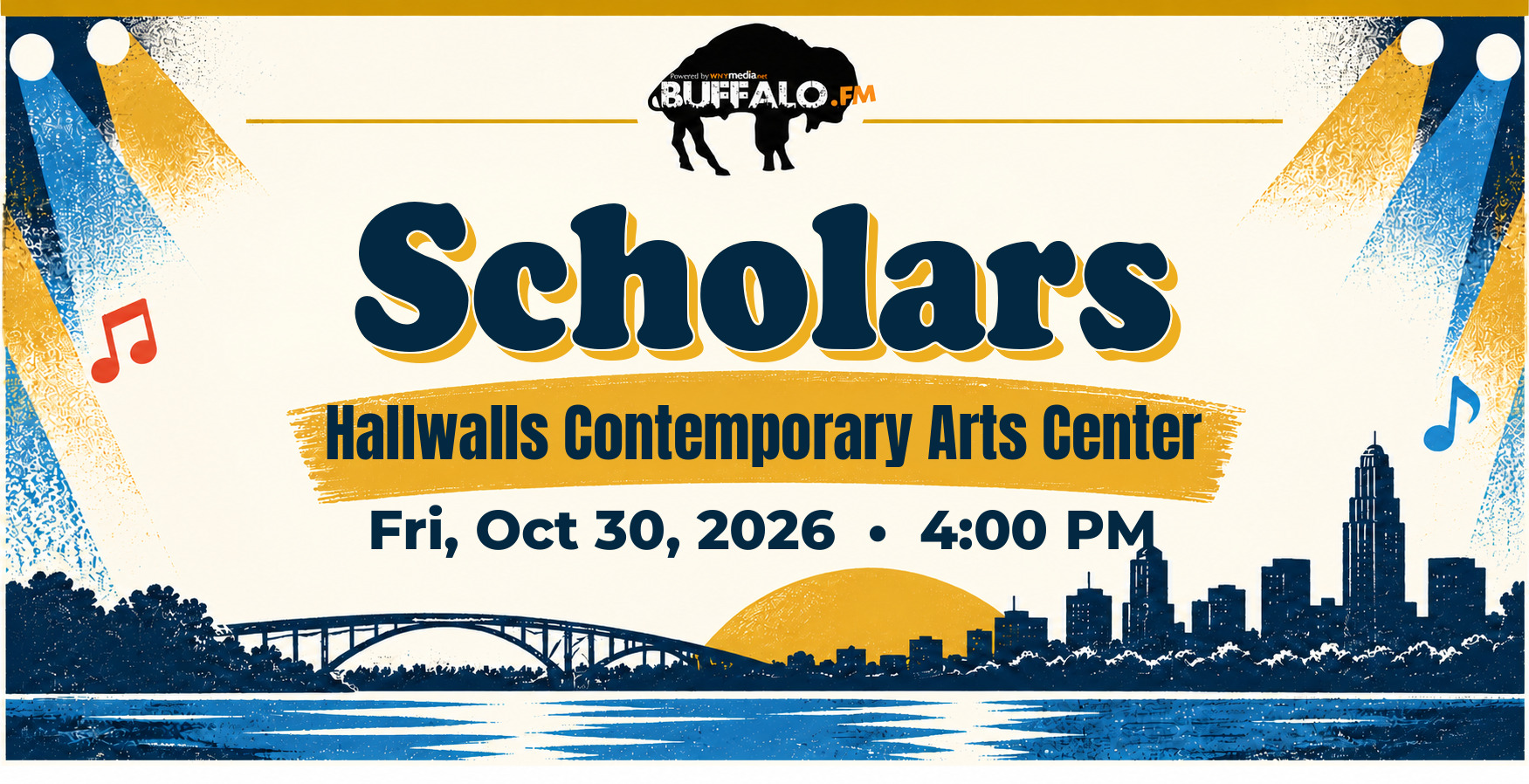 Scholars at Hallwalls Contemporary Arts Center, Fri, Oct 30, 2026, 4:00 PM