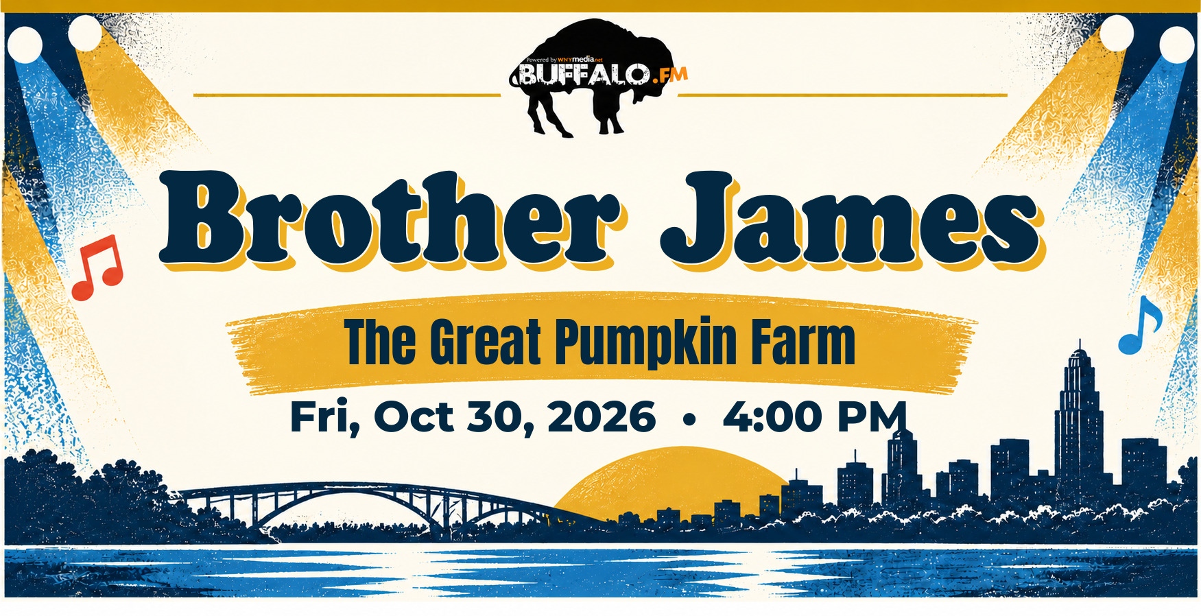 Brother James at The Great Pumpkin Farm, Fri, Oct 30, 2026, 4:00 PM