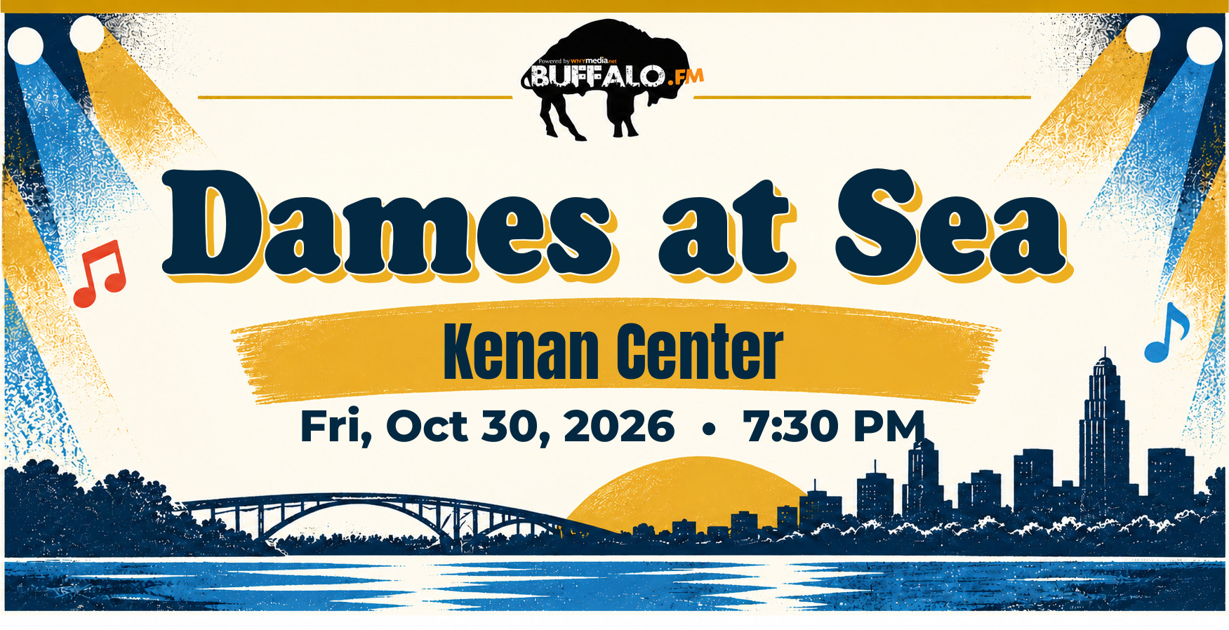 Dames at Sea at Kenan Center, Fri, Oct 30, 2026, 7:30 PM