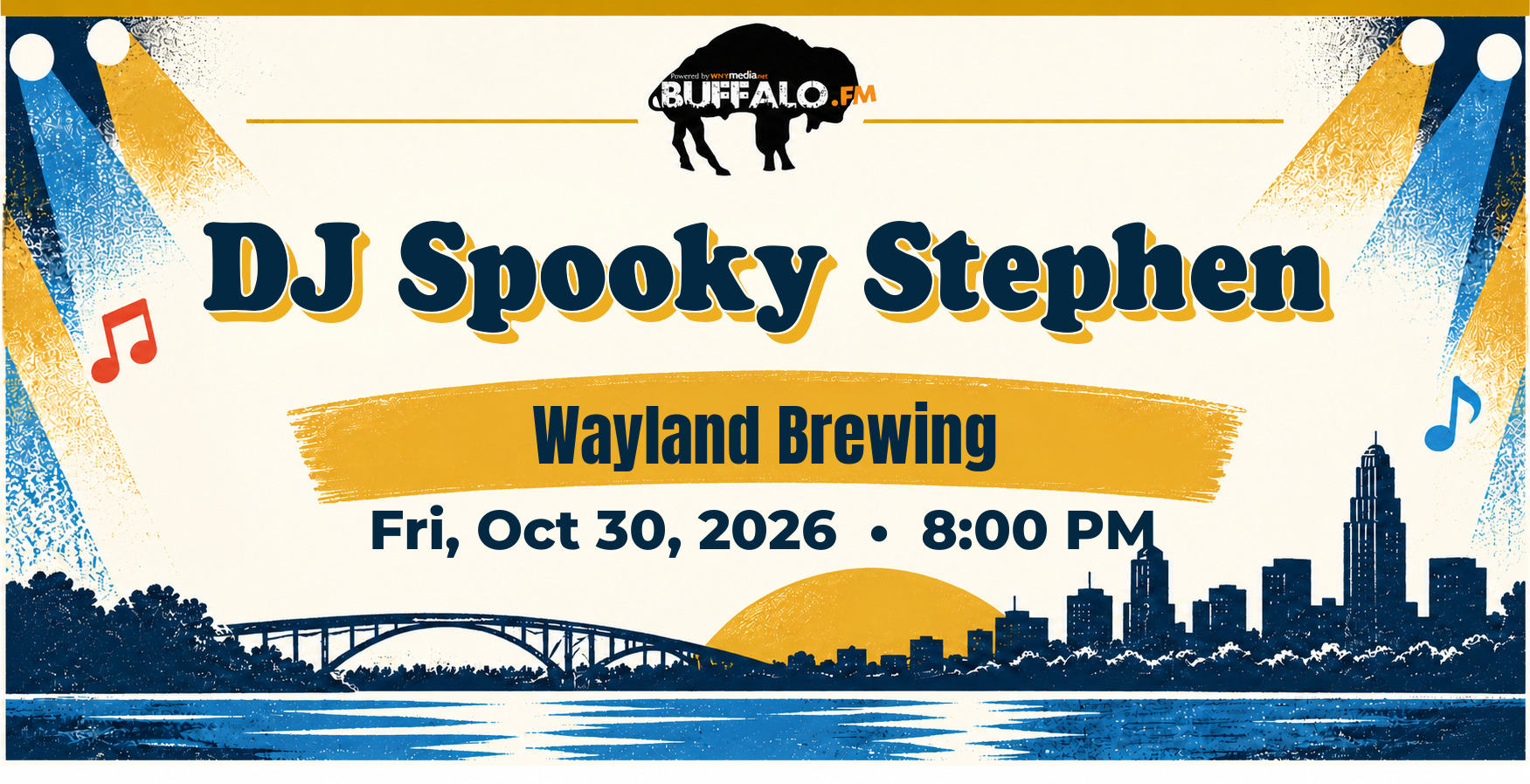 DJ Spooky Stephen at Wayland Brewing, Fri, Oct 30, 2026, 8:00 PM