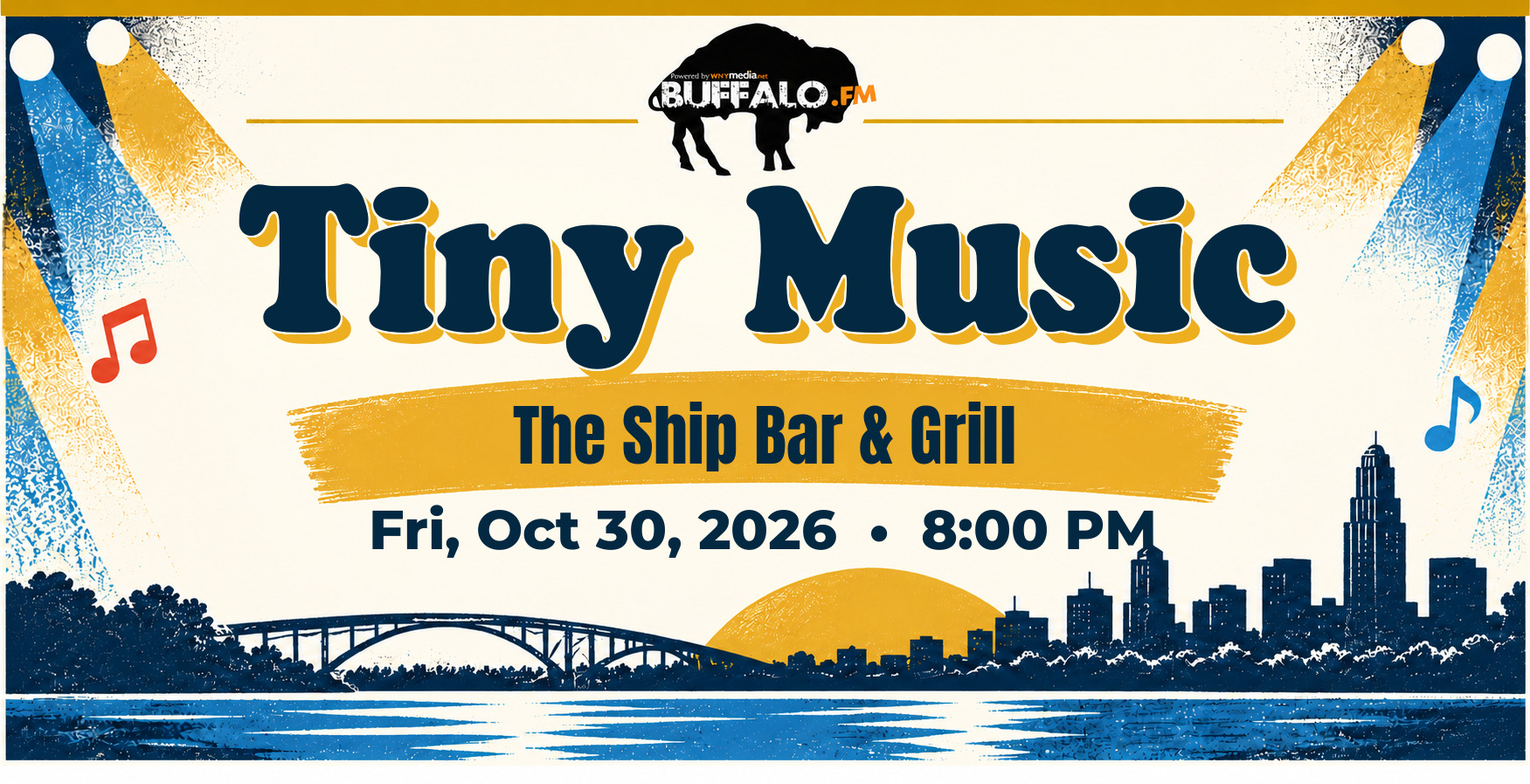 Tiny Music at The Ship Bar & Grill, Fri, Oct 30, 2026, 8:00 PM